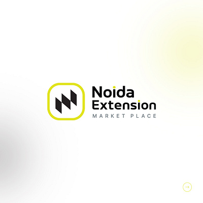 Noida Extension | Logo branding graphic design logo ui