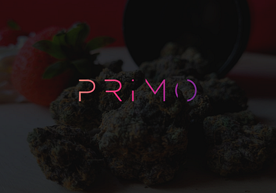 Primo Exotics brand branding gradient graphic design logo