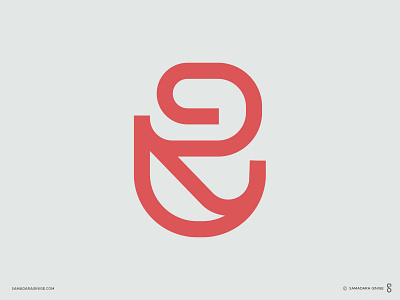 Rose album branding design letter logo mark minimal modern monogram rose samadaraginige simple song