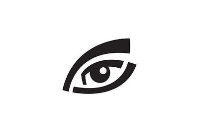 Eye Logo alphabet black branding design exclusive eye future g illustration initial letter logo look looking modern sale see startup tech vision