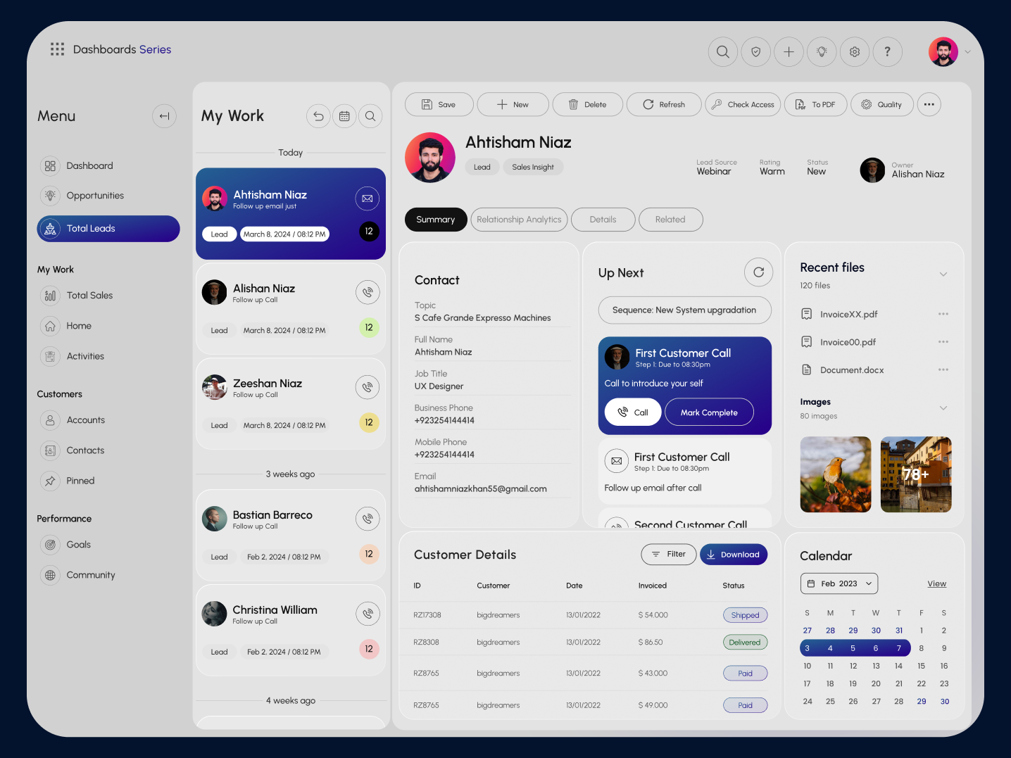 Financial Dashboard Re-Design by Ahtisham Niaz on Dribbble
