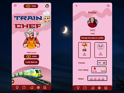 Game App UI design figma game mobile ui