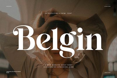 Belgin Elegant Ligature Serif Font font fonts typeface typography