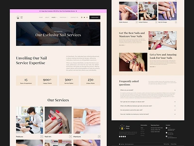 NailArt and manicure Services page design beauty app beauty logo beauty product beauty salon hair salon hammer lipstick makeup makeup artist manicure nail nail art nail polish nail salon nails pedicure polish salon screw ui