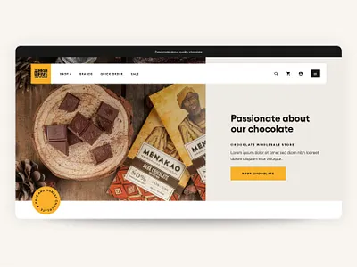 The High Five Company: A Chocolate webshop build with Flatsome chocolate chocolate website demo ecommerce flatsome flatsome theme landing page sebdelaweb shop template theme ui design ux builder ux design webdesign webshop woocommerce woocommerce theme wordpress