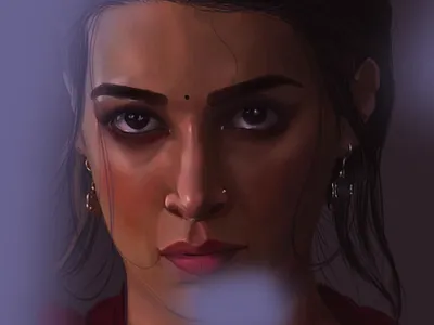 kriti sanon adobe animation branding graphic design illustrator kritisanon logo model motion graphics photoshop ui