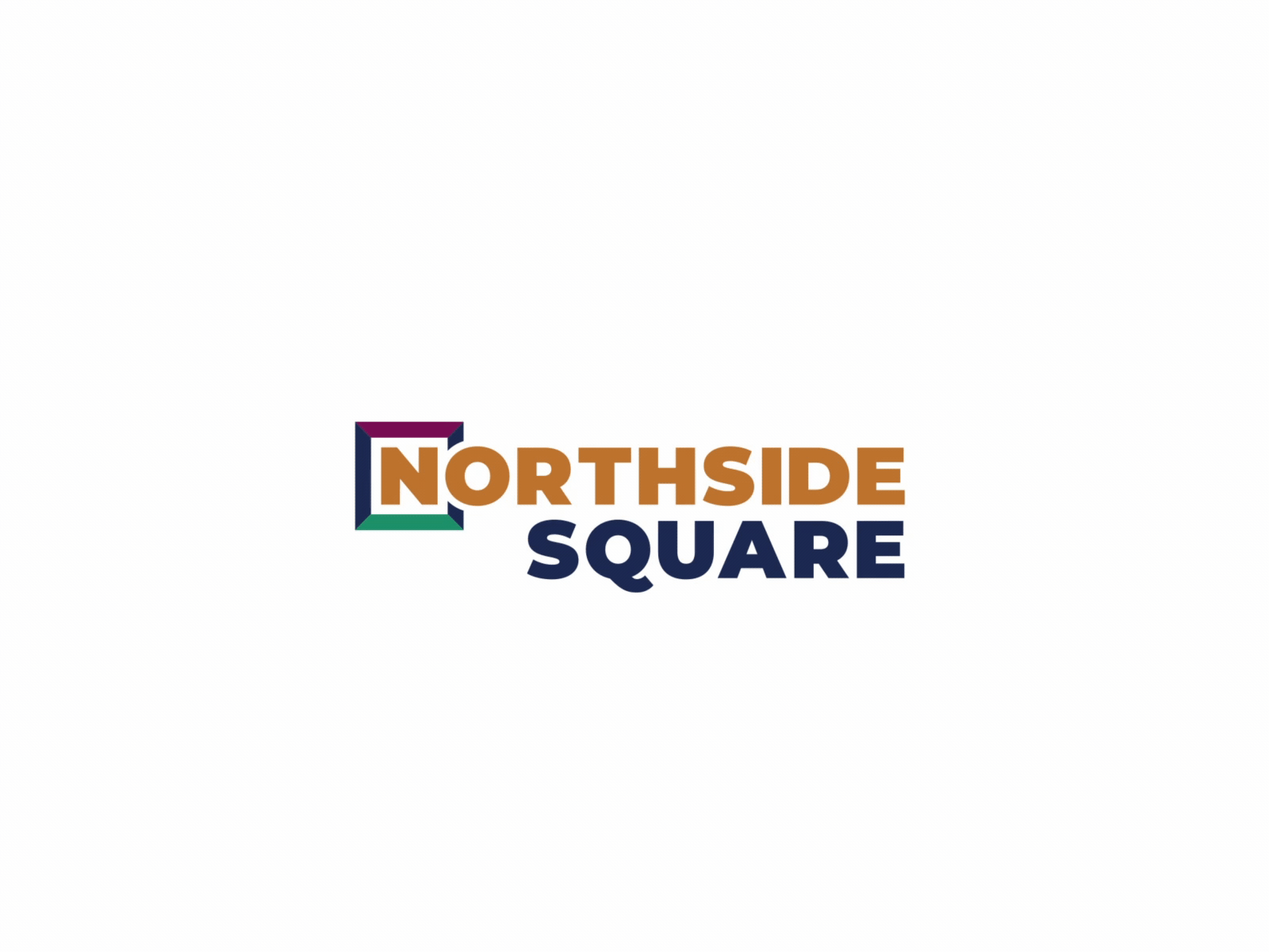 NorthSide Square Logo Animation 2d after effects animation animation 2d animation after effects animation design design illustration logo animation logo animations motion graphics ui