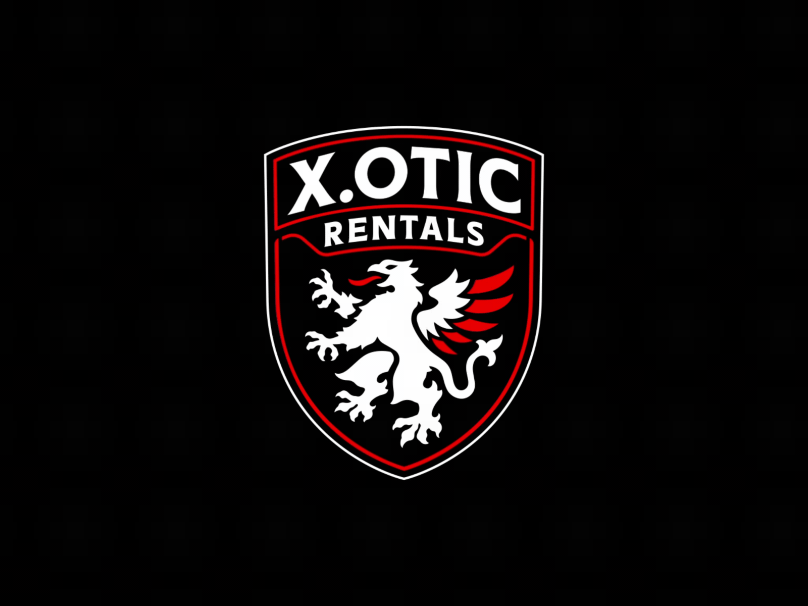X.Otic Rentals Logo Animation after effects animation animation 2d animation after effects animation design logo animation logo animations motion graphics shield logo