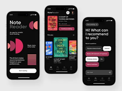 Library Mobile App app app design design mobile mobile app mobile app design ui ux