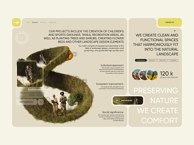 Website Concept Design concept design future park space ui web webdesign website