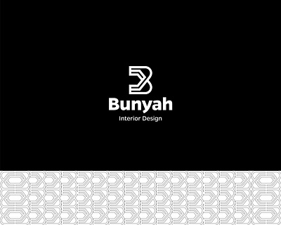 Bunyah logo branding creative design icon illustration logo simple vector