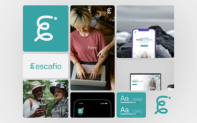 Escafio | Logo Design adventure apps brand guideline branding design graphic design icon identity illustration logo ui ux visual identity web website