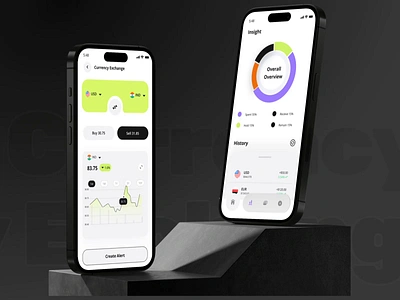 Mobile UI for Fintech App 2024 abstract colors app bank ui clean ui crypto ui currency exchange ui exchange app ui finance illustration finance ui fintech ui light ui minimal ui mobile ui modern ui money exchange neelpari saloni ui ui8