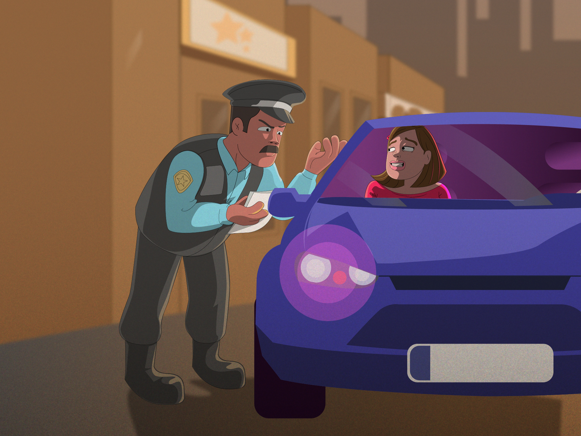 Illustration for Style Guide illustration reel video storyboard style guide vector illustration