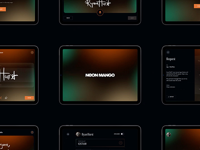 Neon Mango Tablet App - Authentic Digital Autographs autographs celebrity mobile app