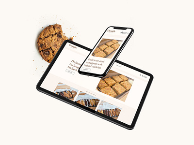 Cooking up something delicious for the island's favourite bakers branding cookies ecommerce shop shopify ui ux web design web development
