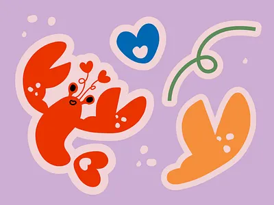 Mascot Character for Nail Care Brand beauty branding character colorful design illustration mascot nail brand stickers