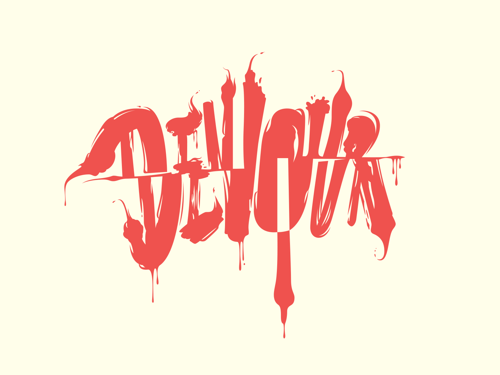 Devour – t-shirt lettering print calligraphy lettering print t shirt typography