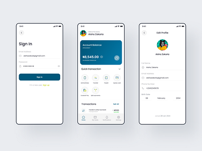 Ecobank Mobile App Redesign app design ui ux