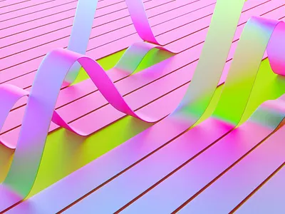 Sugar Stripes – Abstract Artwork 3d artist 3d artwork abstract illustration art direction art director artwork blender branding color blend colorful colorful stripes colors cover art design glass material gradients gradients art illustrator translucent transparent