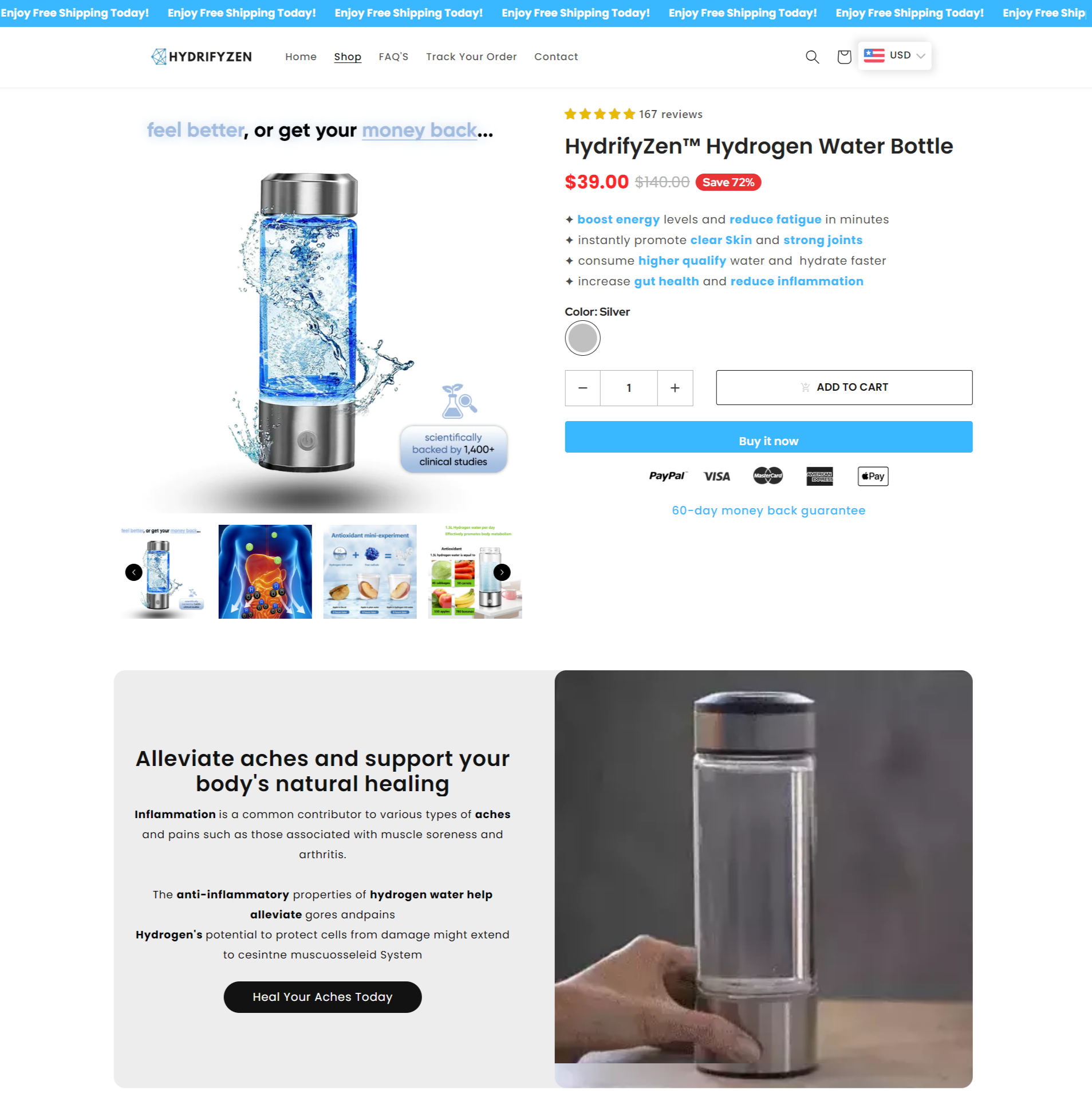 Shopify Product Page Design abjahid dropshipping store ecommerce website gempages landing page one product page one product store pagefly product landing page redesign shopify responsive website shogun shopify shopify developer shopify expert shopify landing page shopify product page shopify store shopify website web developer