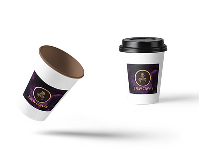 Brew Craves (Logo Design) 3d branding graphic design logo ui