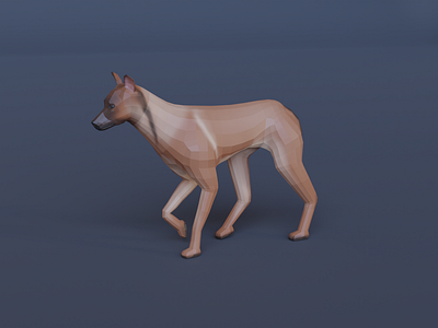 Dog (Animation) 3d 3d modeling animal animation blender design game game design lighting modeling render run animation texture paint uv unwrapping