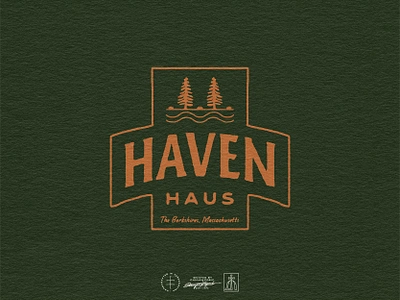 Haven House Master Logo airbnb brand design brand identity branding branding design camping classic hand drawn hotel identity design logo logo design motel nature organic outdoor property typography vintage visual identity