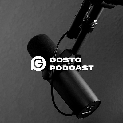 Gosto Podcast logo design graphic design logo