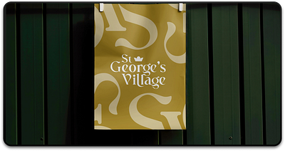 St George's Village branding graphic design logo old age home rebrand retirement village