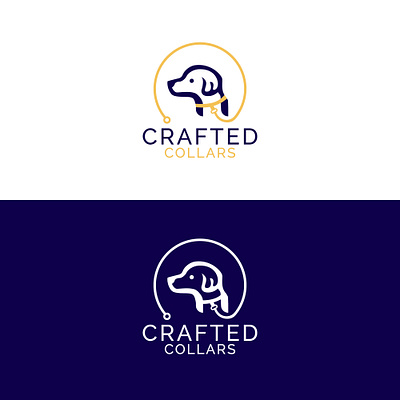 Dog Collar Logo branding design graphic design illustration logo vector webdesign