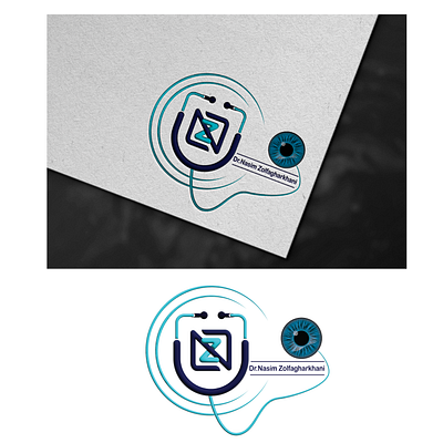 logo for eye clinic design graphic design logo typography