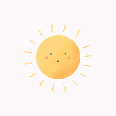 sunny illustration