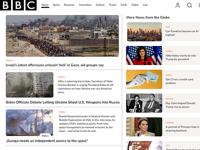 BBC News bbc design news uidesign uxgym uxui
