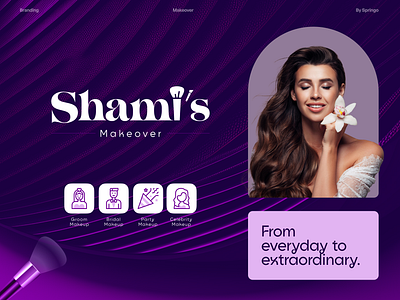 Shami's Makeover branding design graphic design logo s