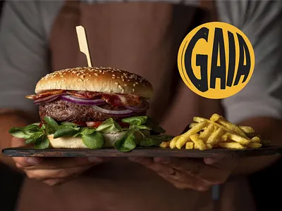 Gaia Fast food company - Visual Identity brand branding design graphic design logo visual design visual identity
