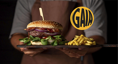 Gaia Fast food company - Visual Identity brand branding design graphic design logo visual design visual identity