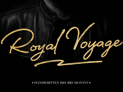 Royal Voyage branding brush font casual font design dry brush hand drawn hand drawn font handwritten font hipster font illustration modern script poster font script font signature font social media ui