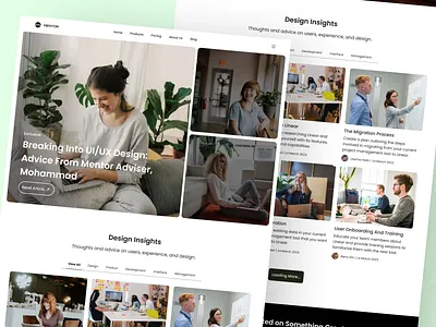 Learning Landing Page landing page landing page design learning landing page learning web new design ui design ux design