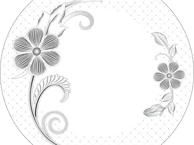 plate Seamless texture with flowers abstract branding design flower graphic design illustration vector