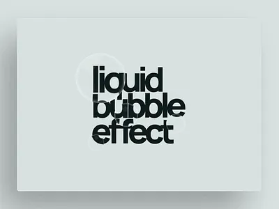 Liquid-magnifying bubble animation 3d amazing animation blender bubble c4d cool figma glassmorphism graphic design illustration liquid modern motion sleek spline typography ui ux