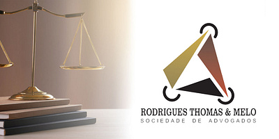 Rodrigues Thomas & Melo Sociedade de Advocacy - Visual Identity advocacy brand branding design graphic design logo visual design visual identity