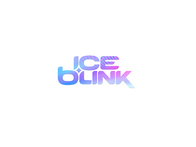 IceBlink blink branding graphic design ice illustration logo logotype monogram vector