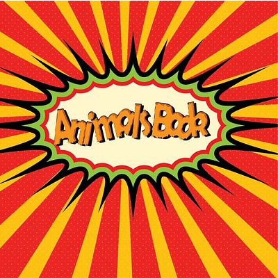 Animal comic book cover bookdesign branding cover design graphic design illustration typography vector