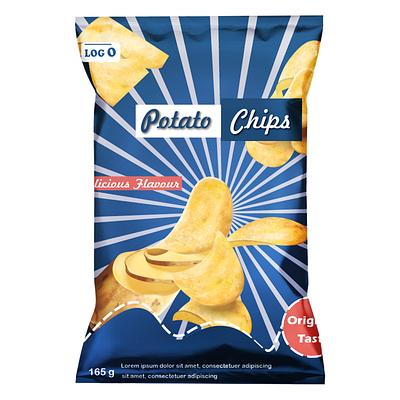 Chips packaging design branding chips design graphic design illustration packing product