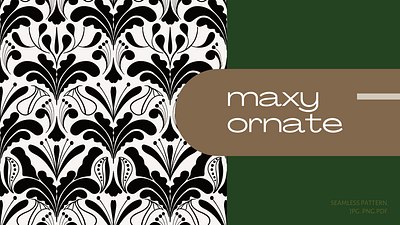 maxy ornate graphic design print pattern design surface print pattern design