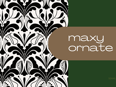 maxy ornate graphic design print pattern design surface print pattern design
