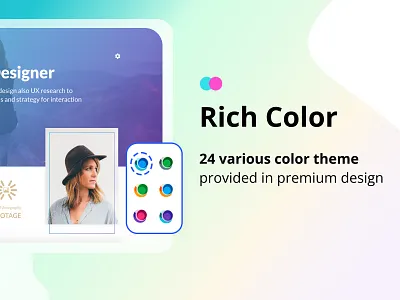 Colorful Website Template business color palette corporate cv figma homepage html landing page next portfolio react resume seo single page startup ui ux web designs website