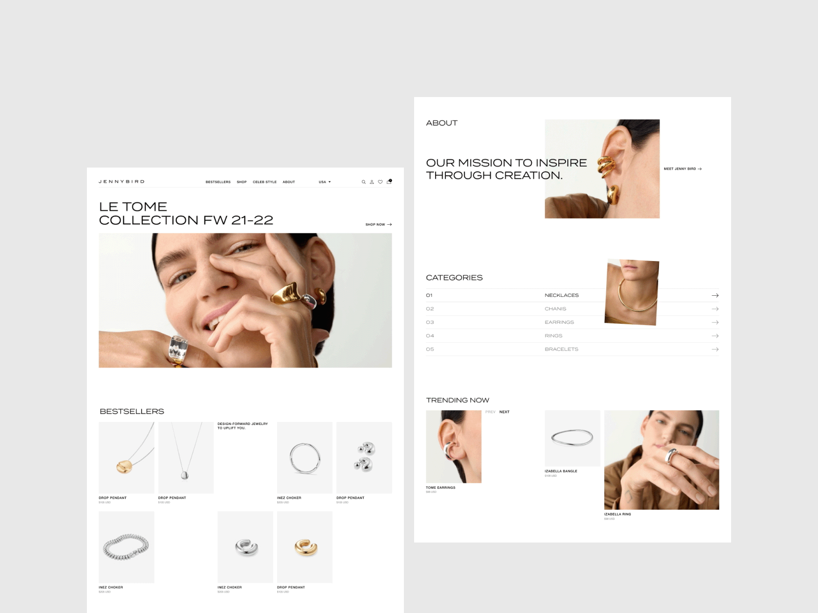 JB (online store redesign) ui