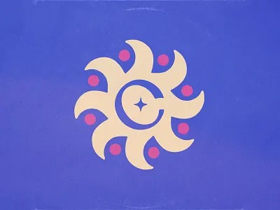 C + Sun Icon badge brand branding c crest design handmade icon illustration logo logomark sun texture type typography